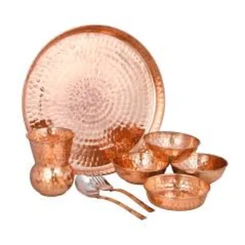 Solid Copper Thali