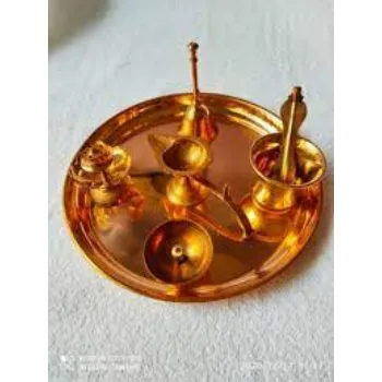 Solid Copper Thali