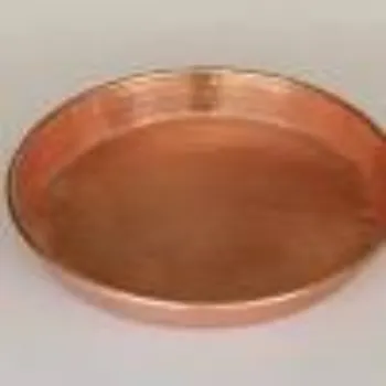 Shiv Rudraksh Copper Tray