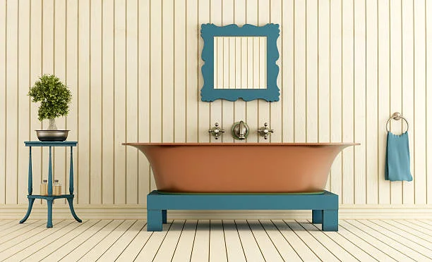 Super and nickel Copper Bathtub