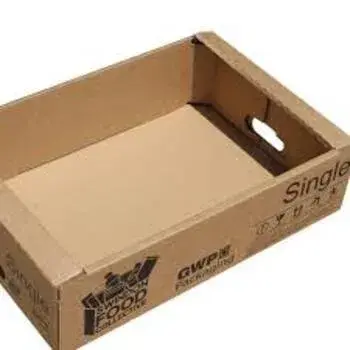 Brown Color, Corrugated Tray Box