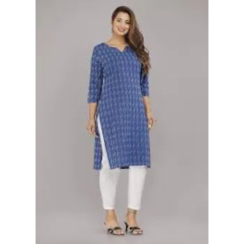 Stitched Cotton Kurtis