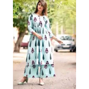 Printed Cotton Suit For Women