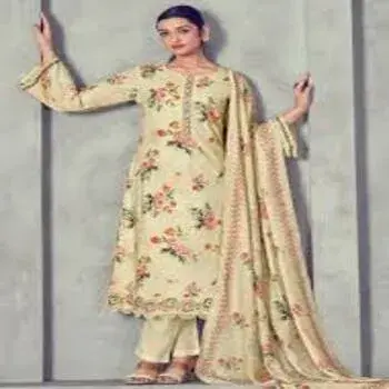 Latest Floral Printed Cotton Suit
