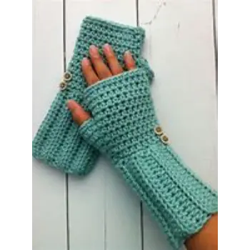 Fancy Crochet Gloves