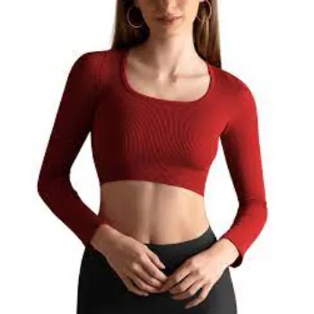 Red Crop Top