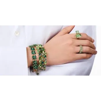 Polished Crystal Bangles