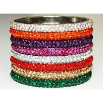 Modern Crystal Bangles