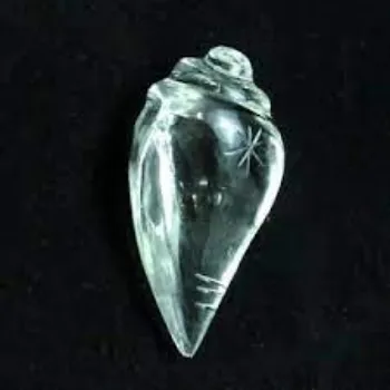 Pooja Craft & Embroidary crystal Shankh