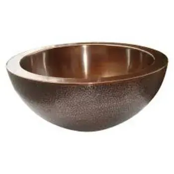 Round Copper Sink