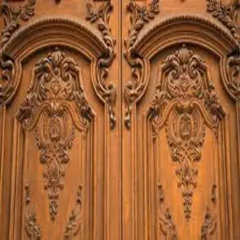Antique Teak Carved Door