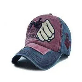 Embroidery Denim Cap