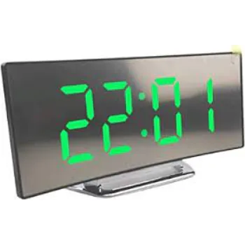  Glamatize Ultra Large LED Display Screen Digital Mirror Alarm Clock