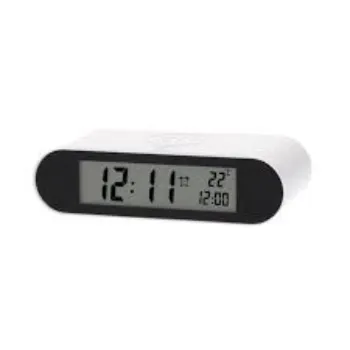 Pearl Time Langley LCD Turn Over Alarm Clock