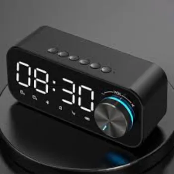  Wireless Bluetooth 5.0led Alarm Clock 