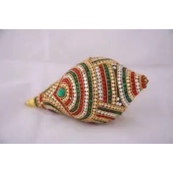 Pooja Craft & Embroidary Decorative Shankh