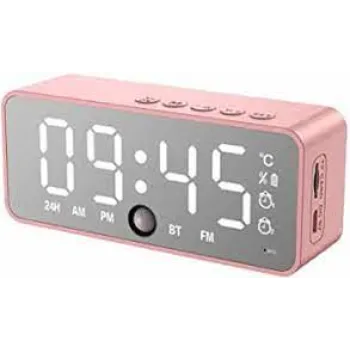 Alarm Clock Mirror Bluetooth Clock
