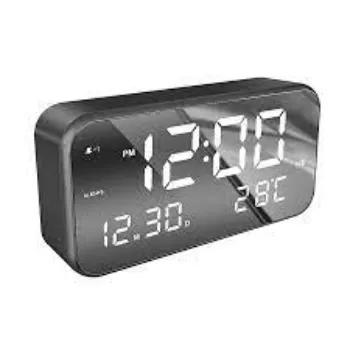  Black Decorative Smart Digital Clock