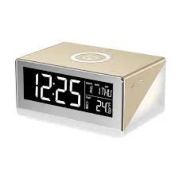 Boytone BT-12W Fast Wireless Charging Digital Clock