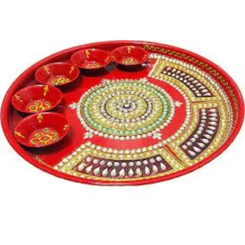 Decorative Thali For Religious Place