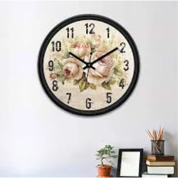 Home Attire Round Wall Clock