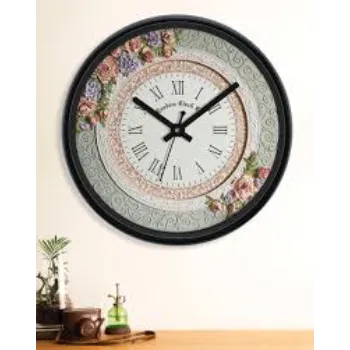  Random Floral Wall Clock