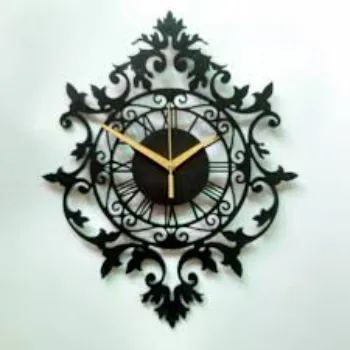  Decorative openwork clock 
