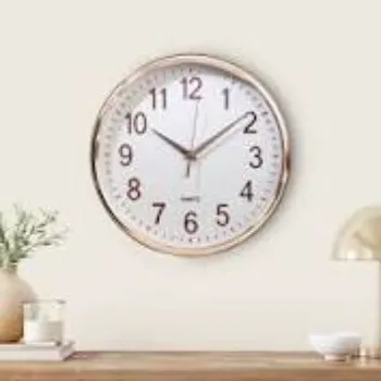  Nedis White Wall Clock 