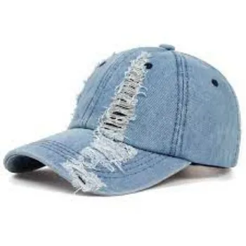Anti Wrinkle Denim Caps