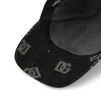 Regular Fit Designer Denim Black Cap