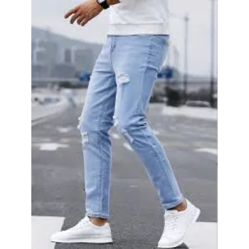 Anti wrinkle Denim Jeans