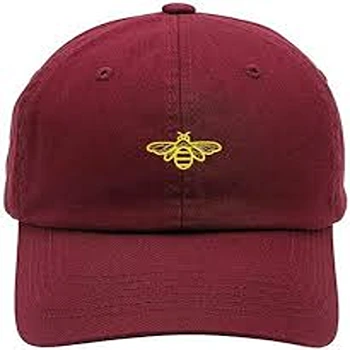 Elegant Red Designer Apparel Cap