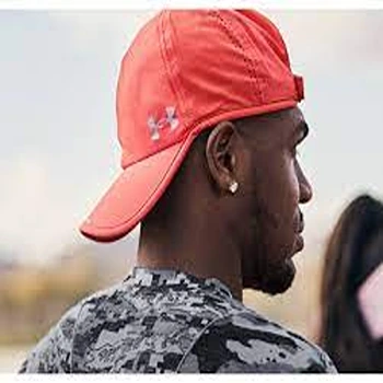 Entrancing Red Unisex Apparel Cap