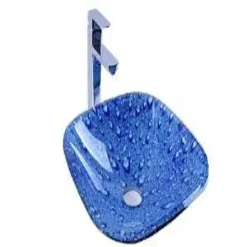 Blue Printed Designer Basin