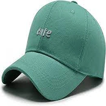 Cool Green Cotton Cap