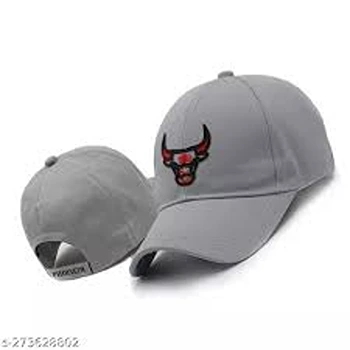 Grey Cotton Cap