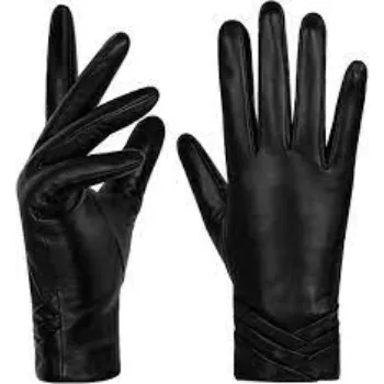 Black Designer Gloves