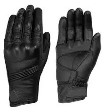 Designer Black Gloves