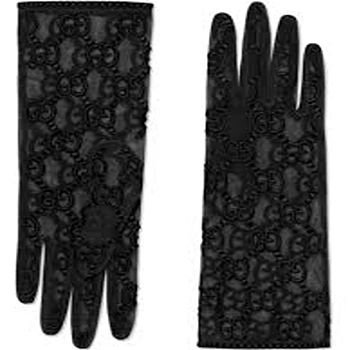 Exclusive Black Designer Gloves
