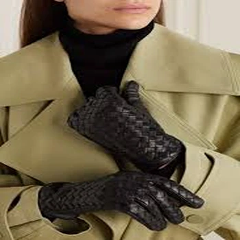 In Demand Black Leather Gloves