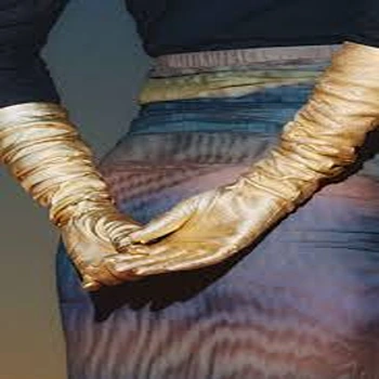 Popular Golden Designer Gloves