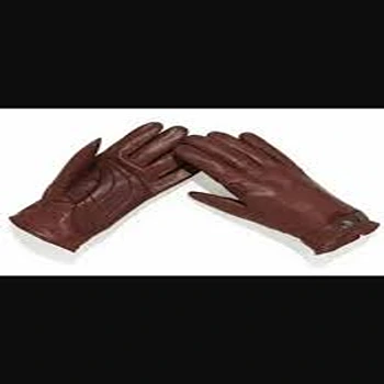 SuperCool Brown Leather Gloves