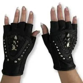 Designer Finger Less Gloves