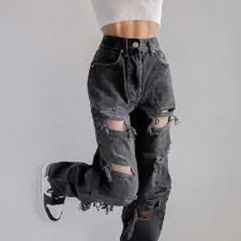 Slim Fit Designer Ladies Jeans