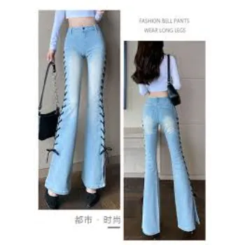 Stitched Designer Jeans