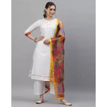 Designer White Kurtis