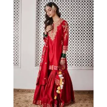 Designer Red Kurti