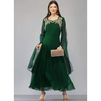 Unique Style Green Kurtis
