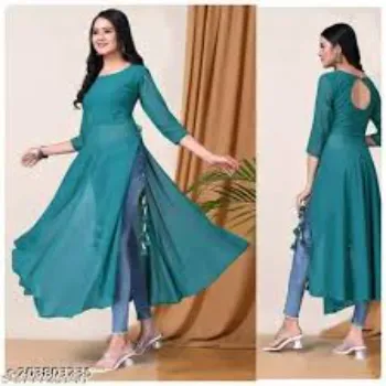 Anti wrinkle Designer Kurtis