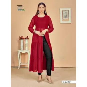 Stitched Designer Kurtis